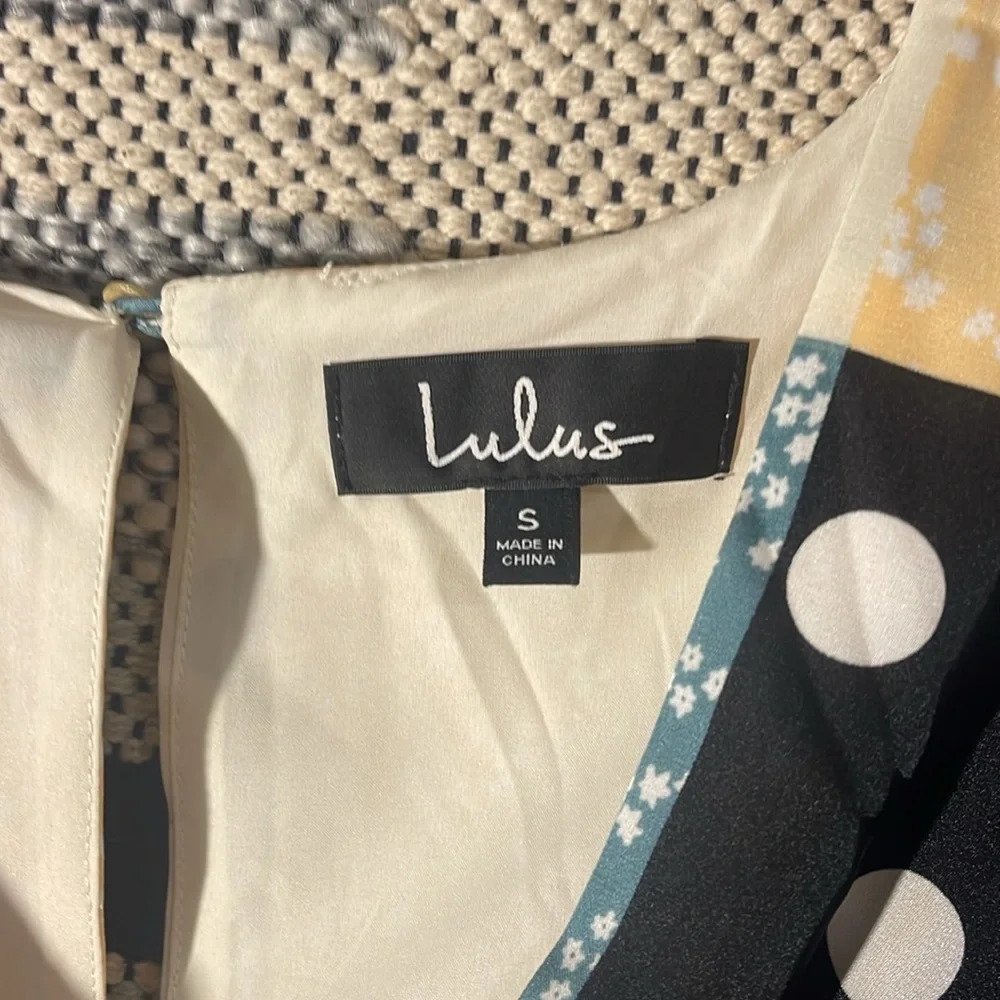 Lulus mixed pattern dress! - Picture 8 of 8